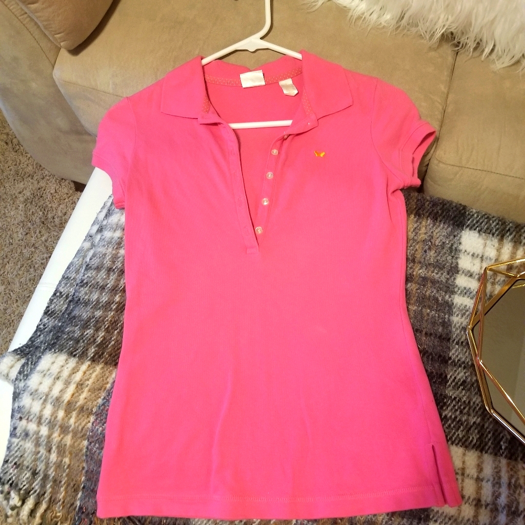 Button-Up Polo